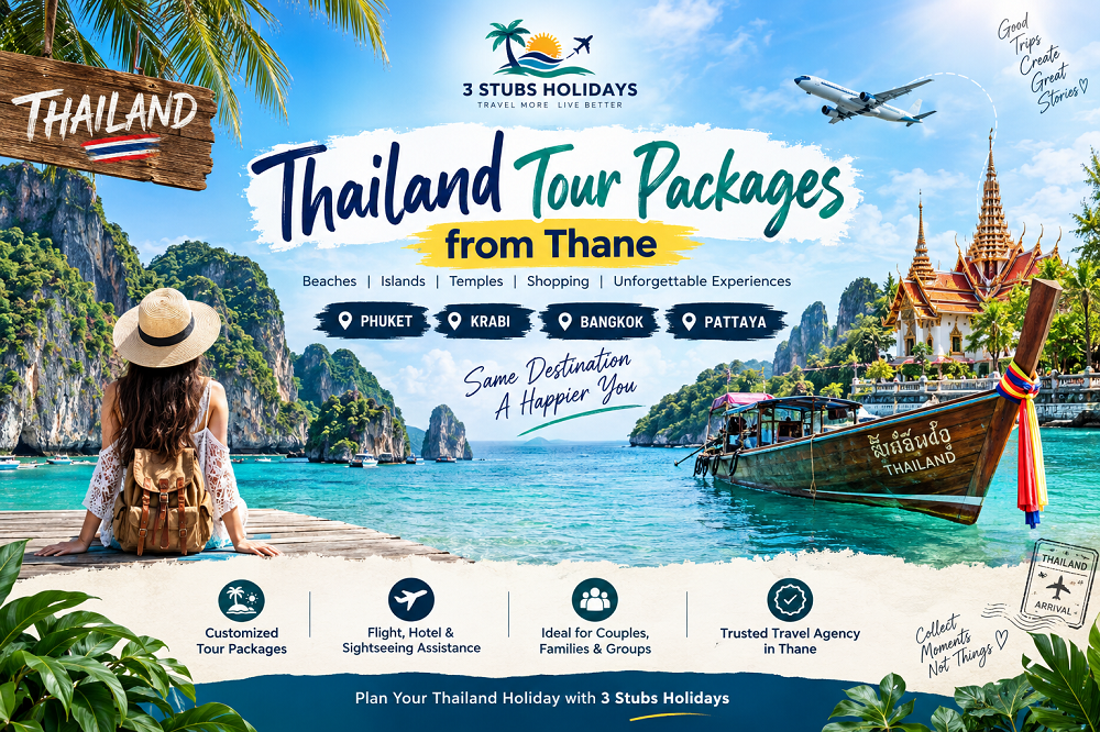 Thailand Tour Packages from Thane – Phuket and Krabi